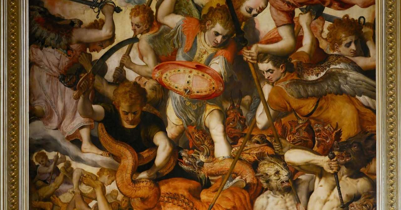 中野京子 異形のものたち 絵画のなかの怪を読む 善悪と美醜 不思議な悪魔と天使たち 1 本がひらく