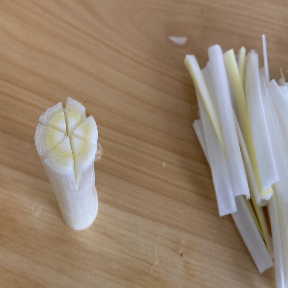 Study60 白ネギを美味しいポタージュにするには斜めスライスし 塩は早めに加える 野菜labo 田野実 温代 Note