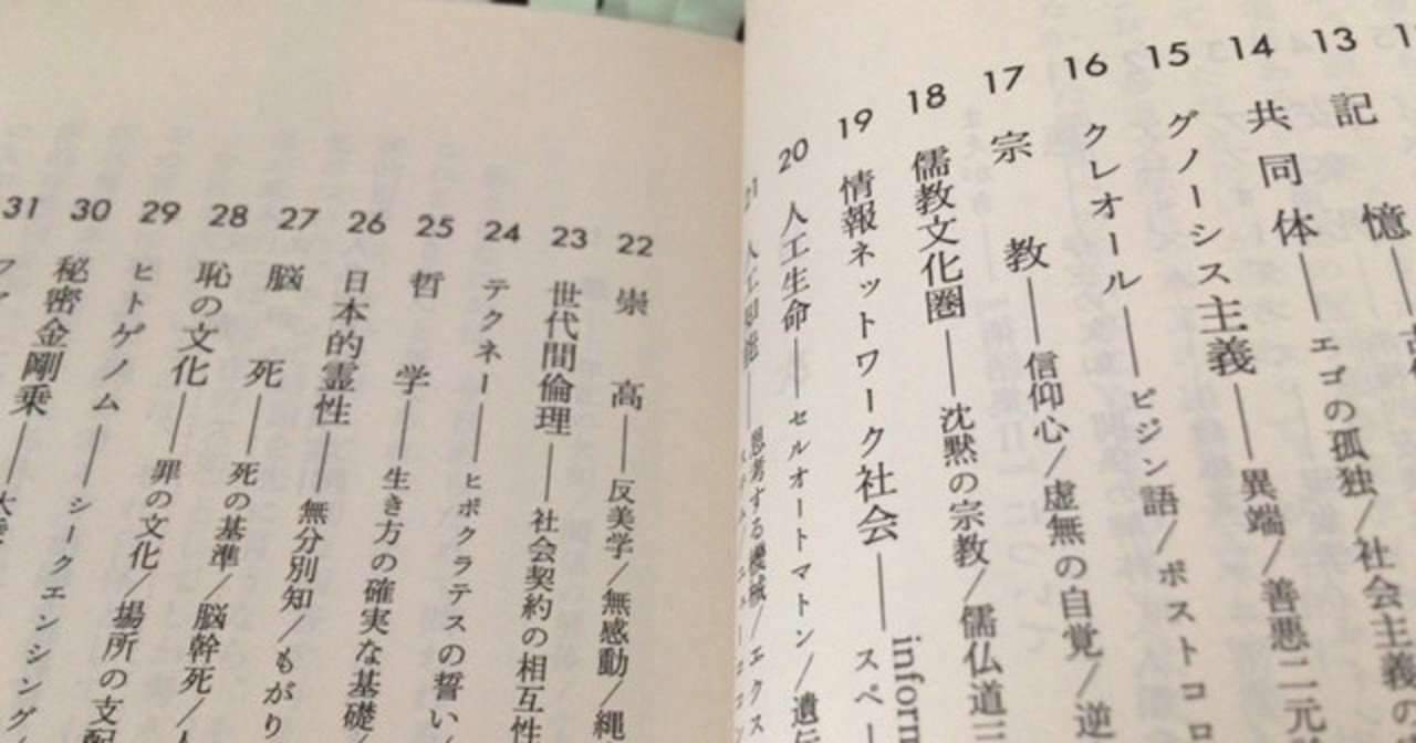 サブカル大蔵経341中村雄二郎『術語集Ⅱ』(岩波新書)｜永江雅邦
