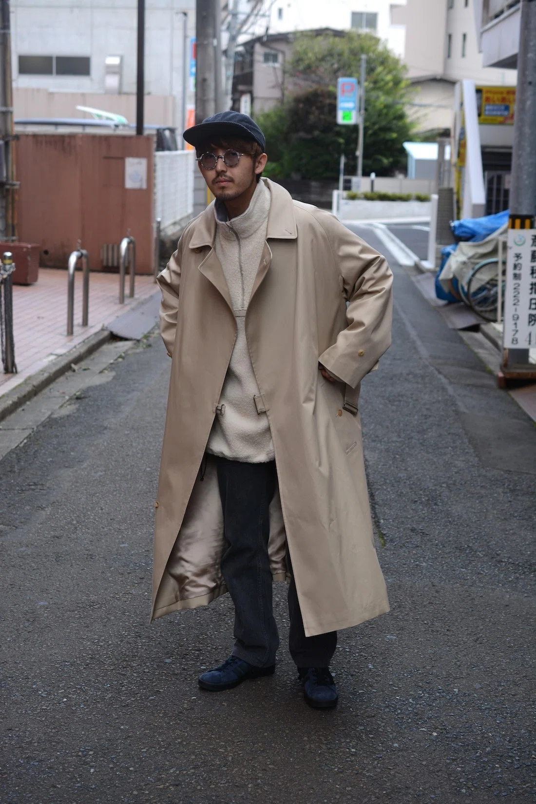 CIOTA バルマカーンコート Balmacaan Coat (Typewriter Cloth) – CIOTA Online Shop