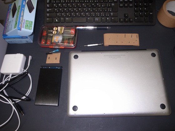 MacBook ProのHDDをSSDに換装|Shigeru Hanano (花野 滋) MacBook ProのHDDをSSDに換装|Shigeru Hanano (花野 滋)