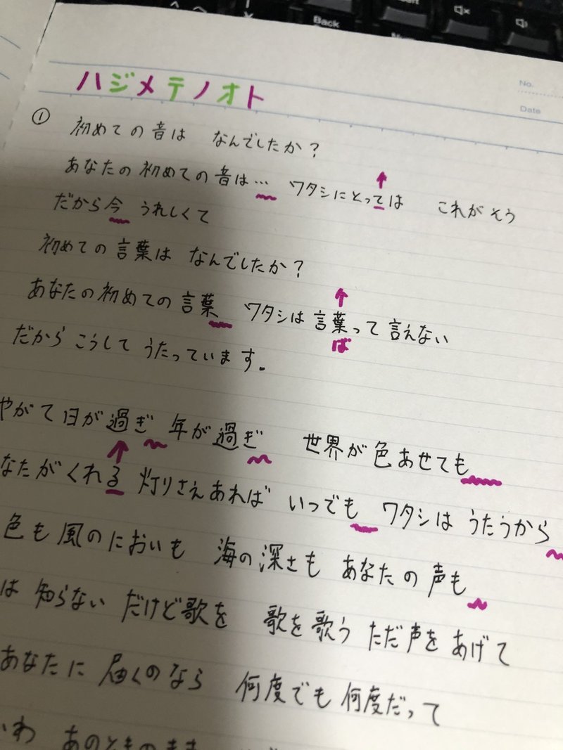 歌ったことを殊更に 鷺宮ローラン Note 歌ったことを殊更に 鷺宮ローラン Note