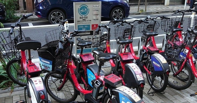 シェア自転車 こけてもめげず