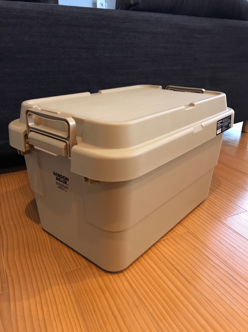 Gordon Miller 収納ボックス トランクカーゴ購入 レビュー N J Factory Note