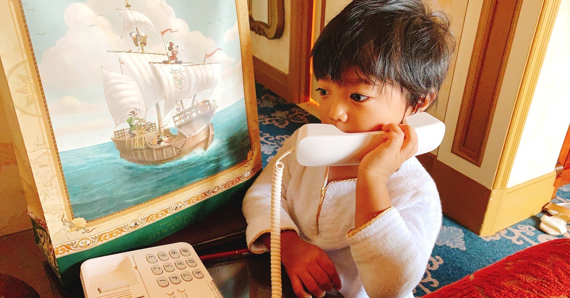 バースデー旅行vol 10 朝からミッキーのサプライズ電話に感動 テラスで食べる優雅なモーニング イヴん家のディズニー旅記録 Note