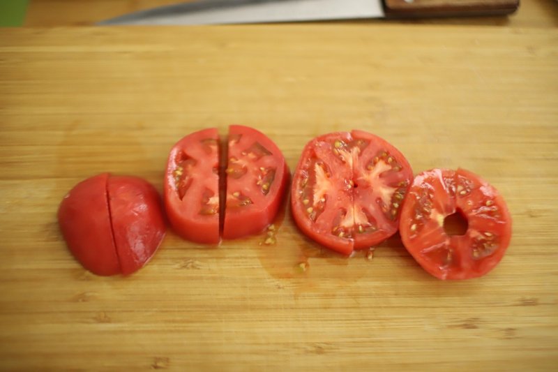 輪切り トマト