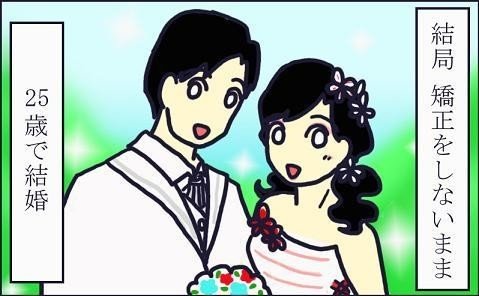 【歯列矯正を決意するまで 16】 結婚式の写真と歯並び-1