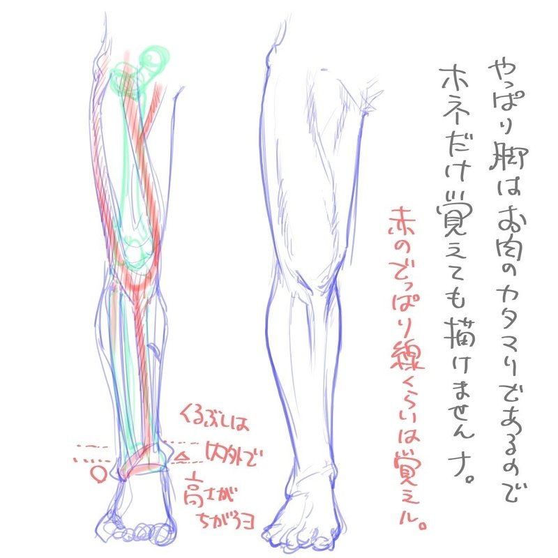 足、全面