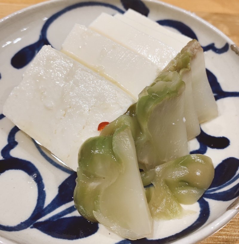 ザーサイ豆腐2