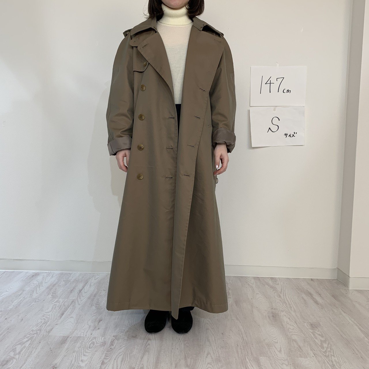 限定数のみ foufou ラロトンド'19 トレンチコート Sサイズ | www