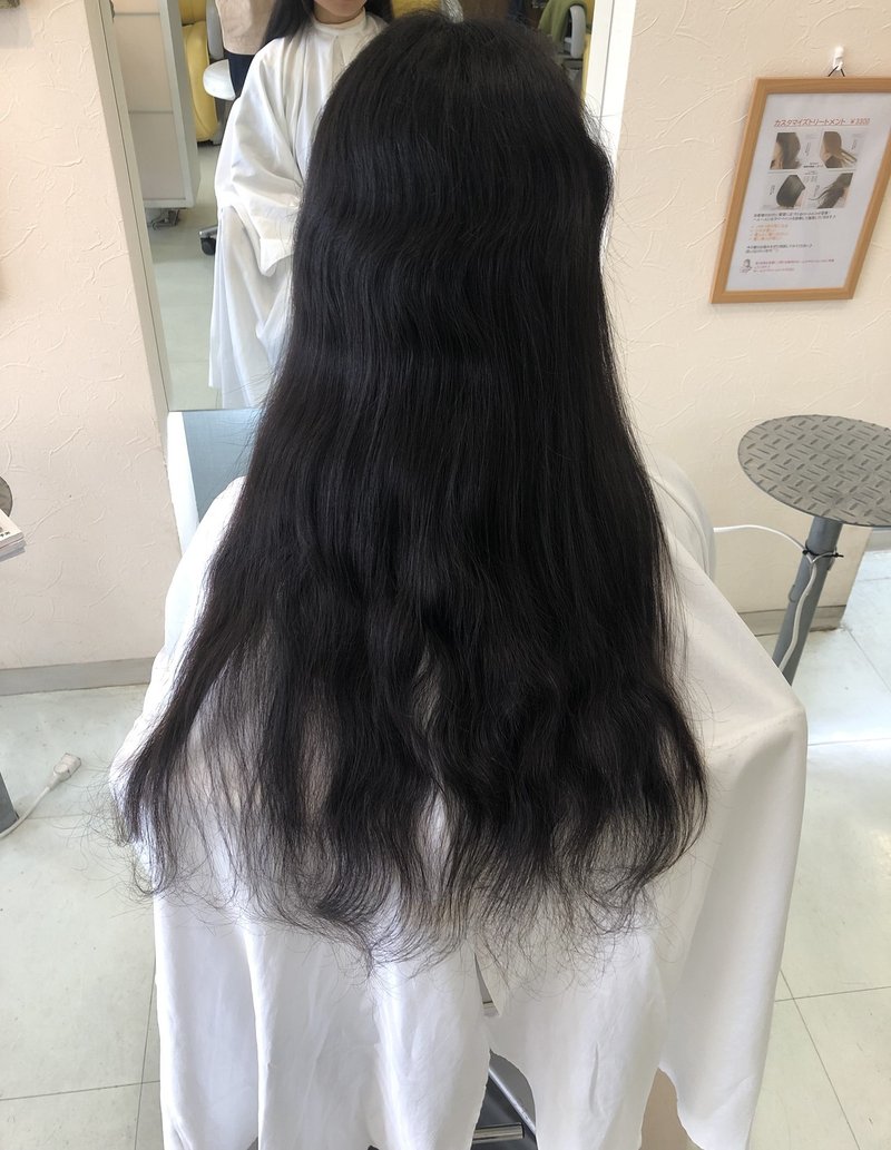 ヘアードネーションをした記録 朝焼け Note