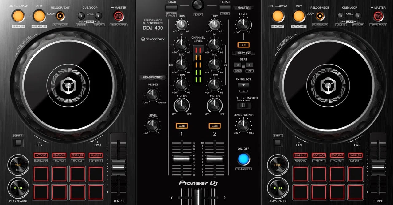DDJ-400】機材についているボタンを片っ端から解説するやつ｜みゅー
