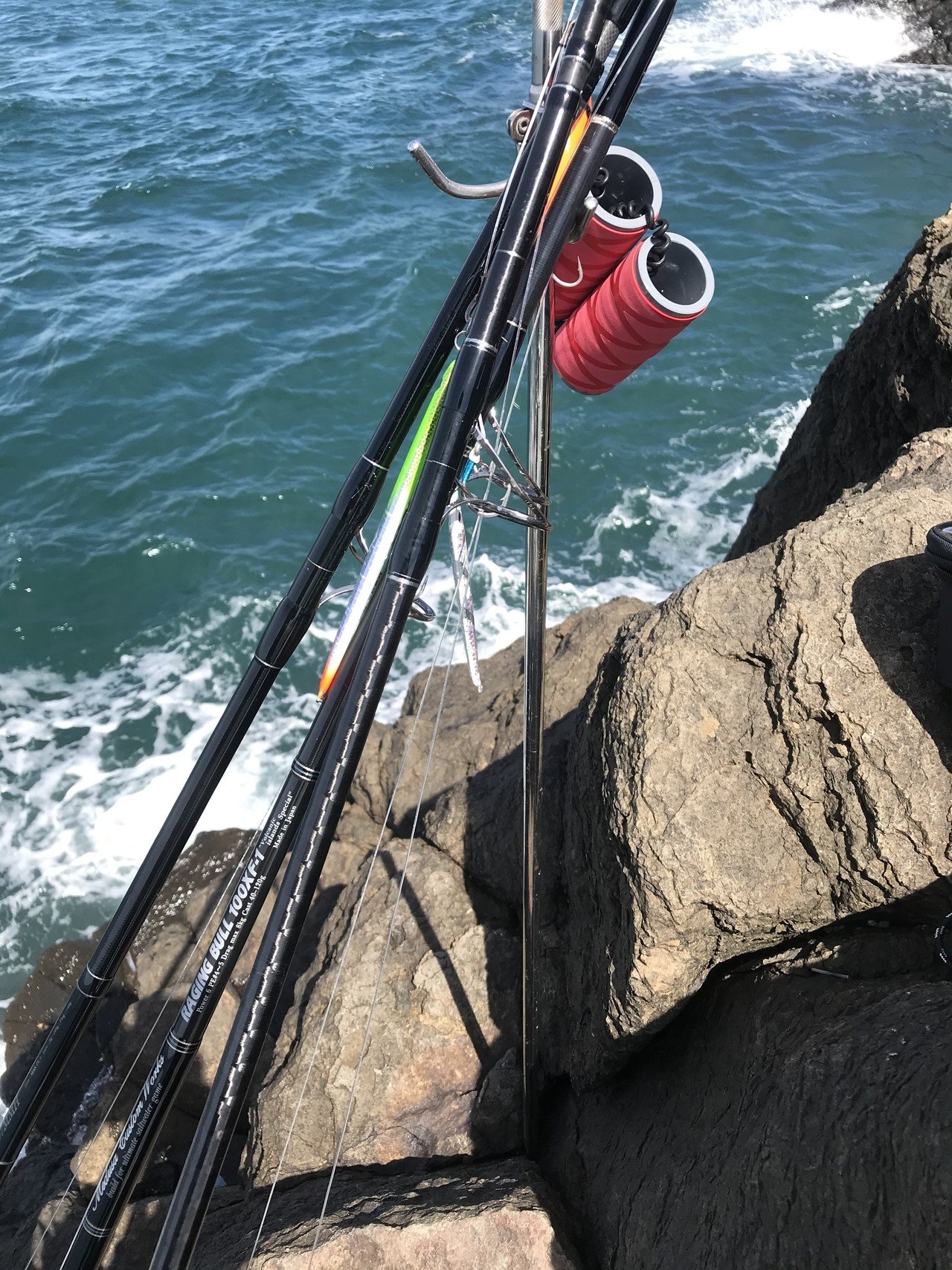 釣竿 三脚 竿 竿置 竿掛け 川釣 海釣 ロッドスタンド ロッドホルダ