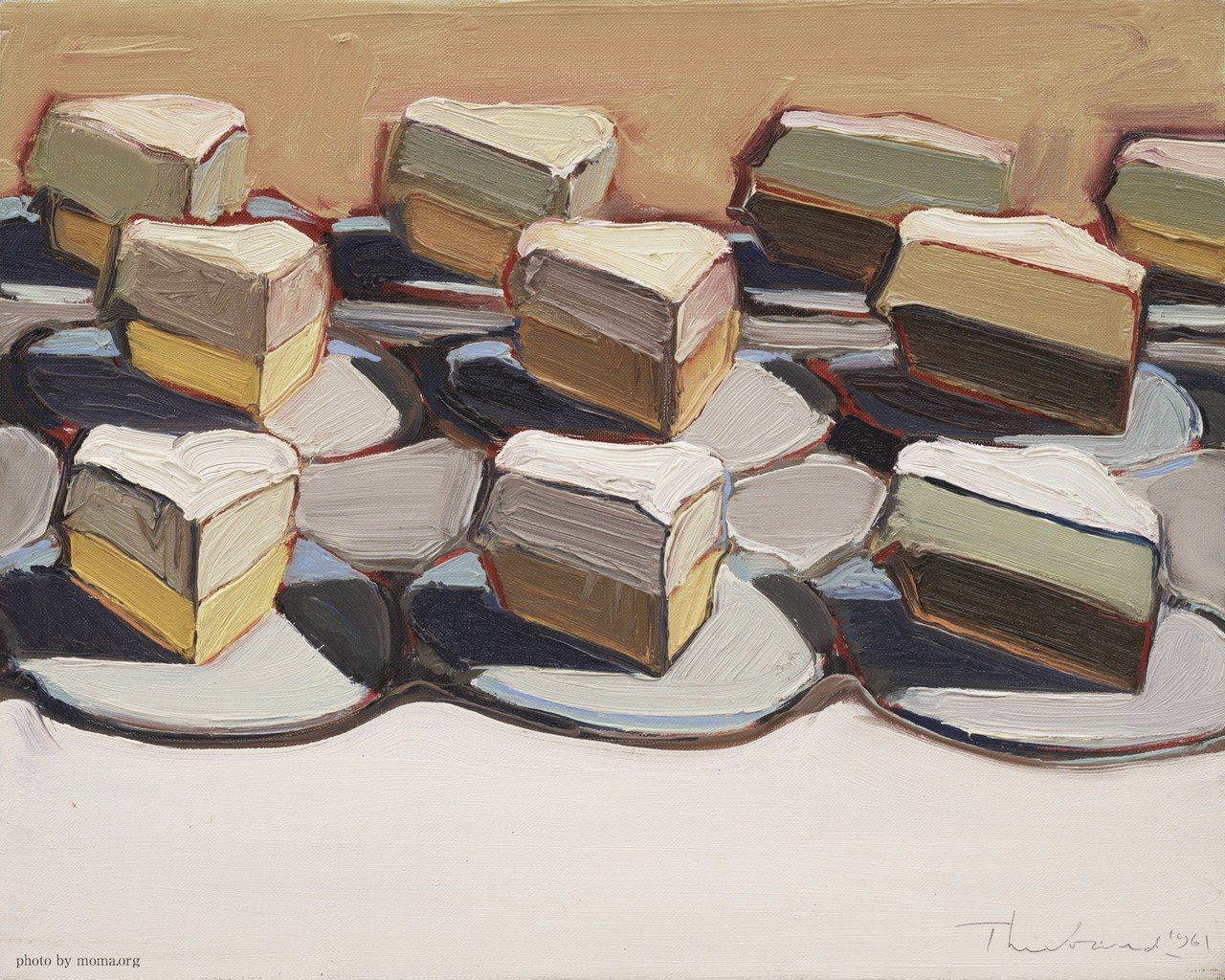 ウェイン・ティーボー Wayne Thiebaud 「パイカウンター」 Wayne