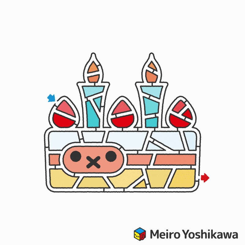 ケーキのぬりめいろ 無料 吉川めいろ Meiro Yoshikawa Note ケーキのぬりめいろ 無料 吉川めいろ Meiro Yoshikawa Note
