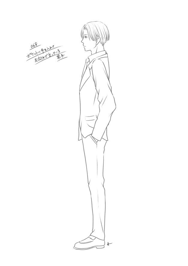 絵の練習 その24 横向き アン Note