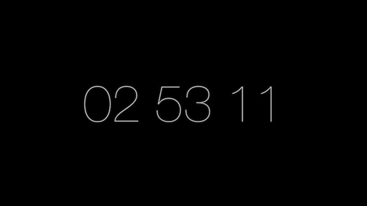 Appleのuiデザイナーが作ったシンプルなスクリーンセイバー Padbury Clock Screensaver サイトウテツヤ シェアコト Note