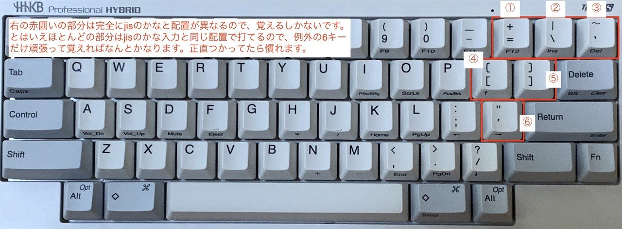 Hhkbの設定で詰まったことまとめ Us配列かな入力の民 Tomopon Note