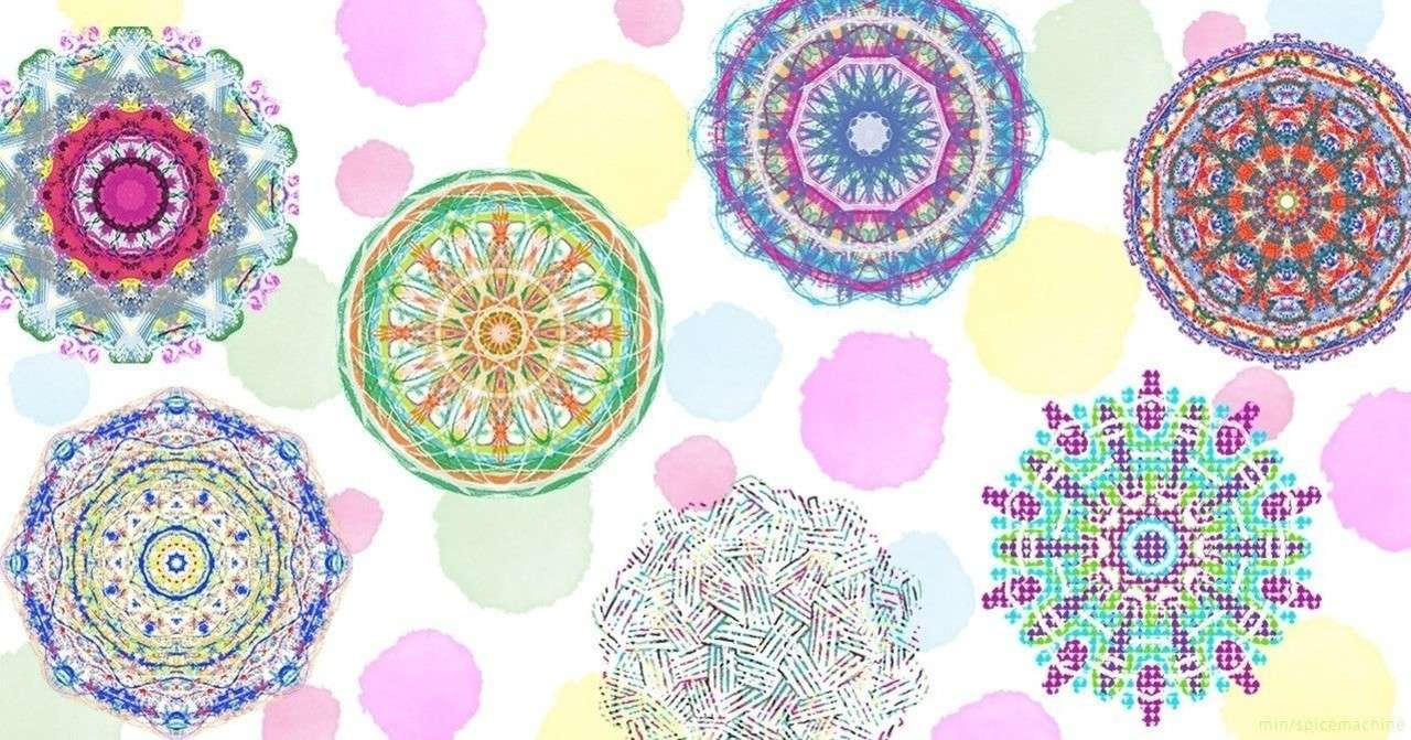 Hsp マンダラ塗り絵でセラピー効果 自由に気ままに はるはな Note
