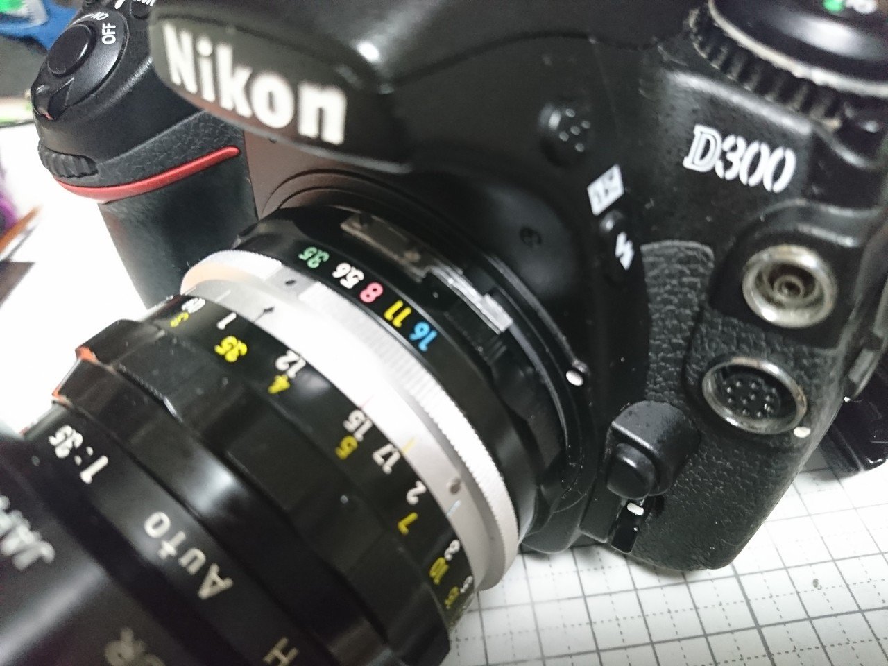 Nikon NIKKOR-H Auto 28m f3.5 メタルフード付