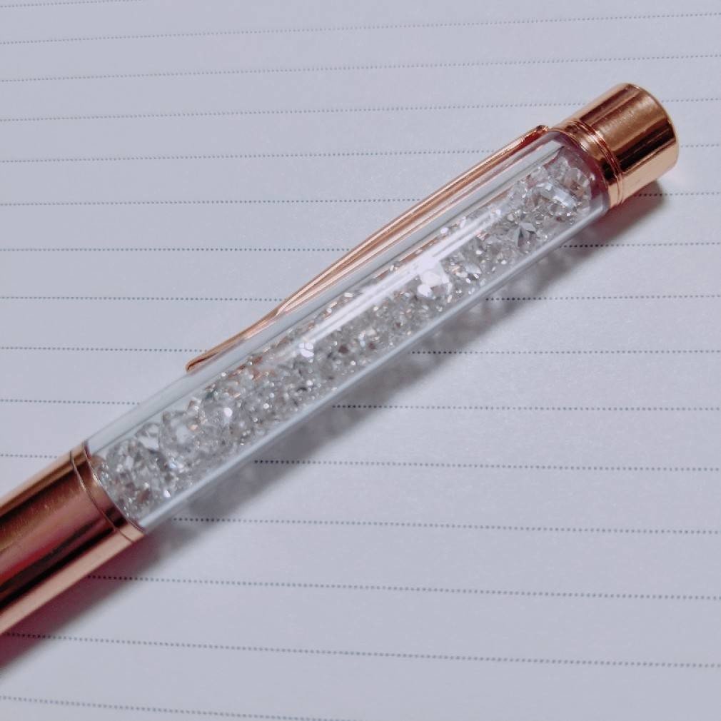 ハーキマーダイヤモンドボールペンとb M Diaryを買ってみたら素敵だった話 Ayakumo Note