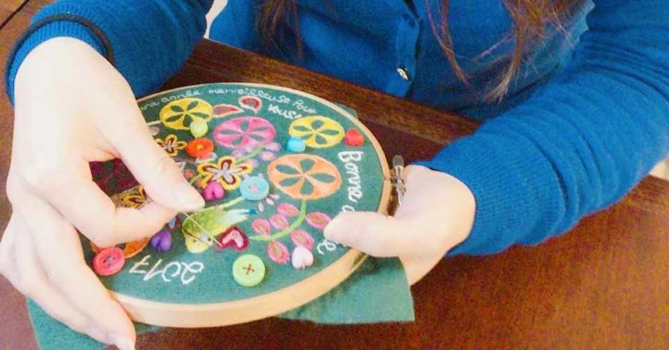 アート刺繍美術館1 Saki Note