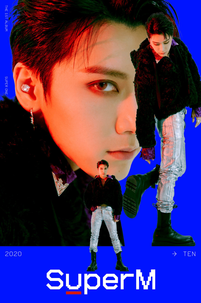SuperM テン TEN 公式グッズ トレカ NCT WayV（wayv コグラン