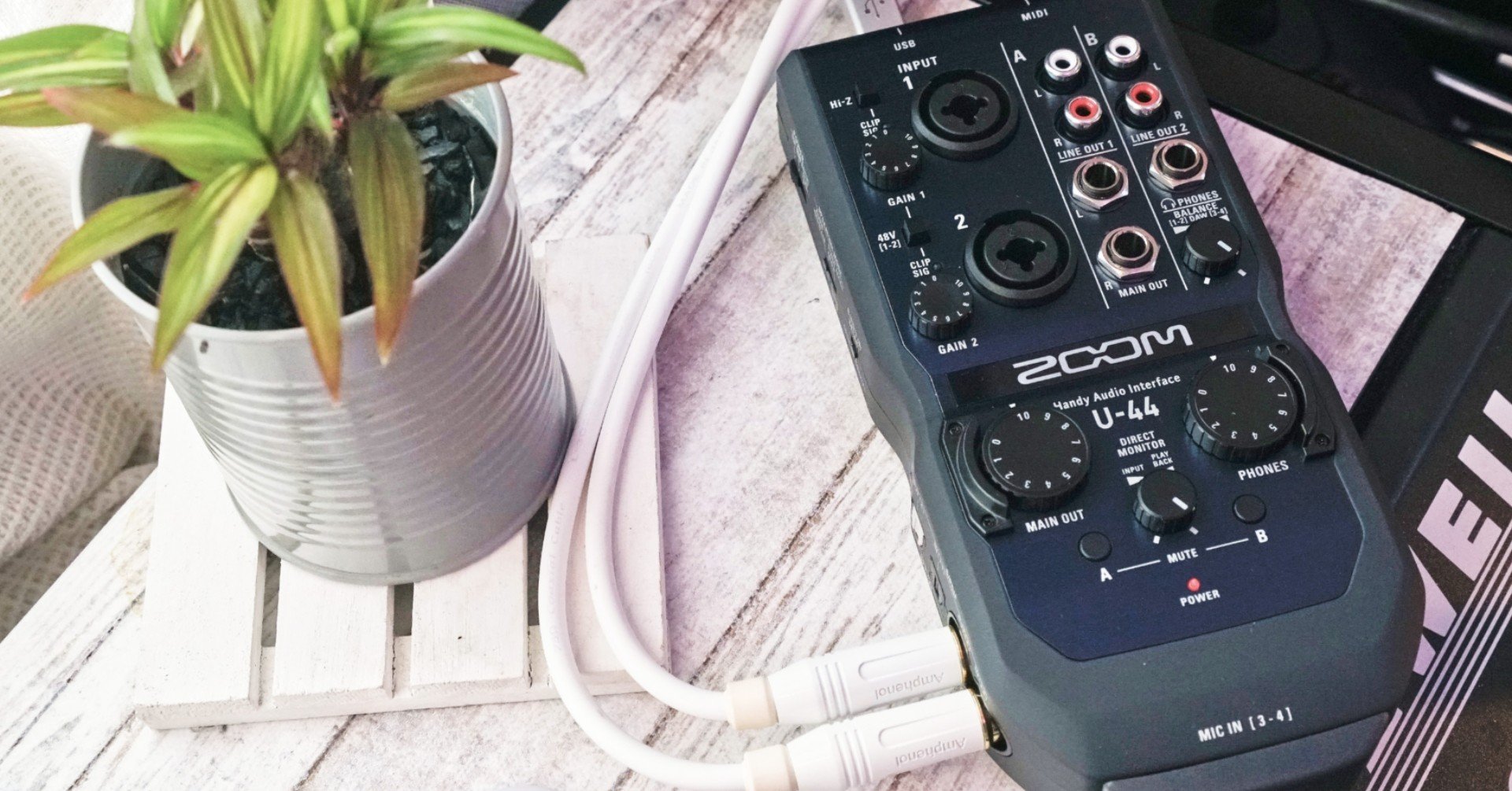 ZOOM U-44 箱付き　Live 9 lite無し U-44 Handy Audio Interface | ZOOM