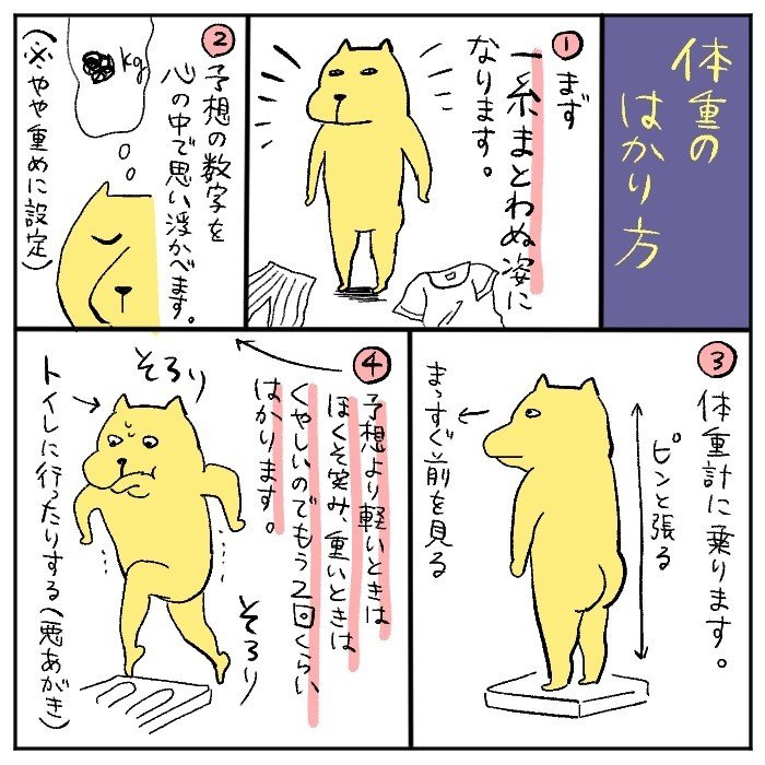 体重の計り方 時には悪あがきをする 百田ちなこ Note 体重の計り方 時には悪あがきをする 百田ちなこ Note