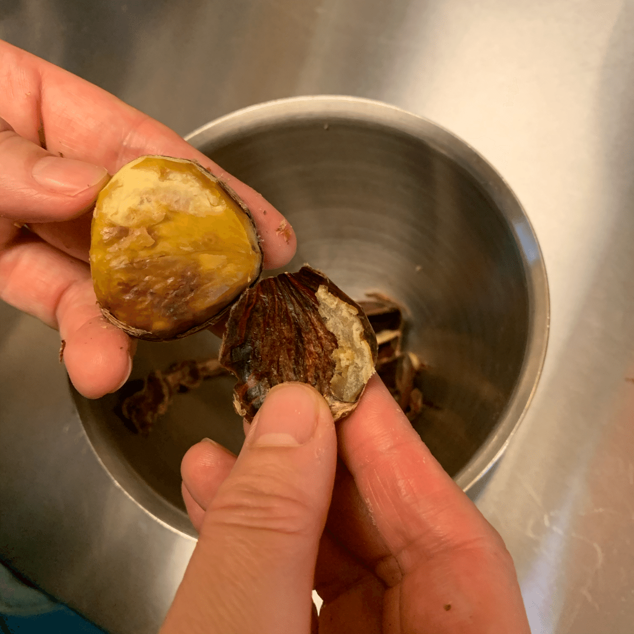 栗の皮むきもラクラク 電子レンジで気軽にもっちもち栗おこわ しらいのりこ ごはん同盟 Note 栗の皮むきもラクラク 電子レンジで気軽にもっちもち栗おこわ しらいのりこ ごはん同盟 Note