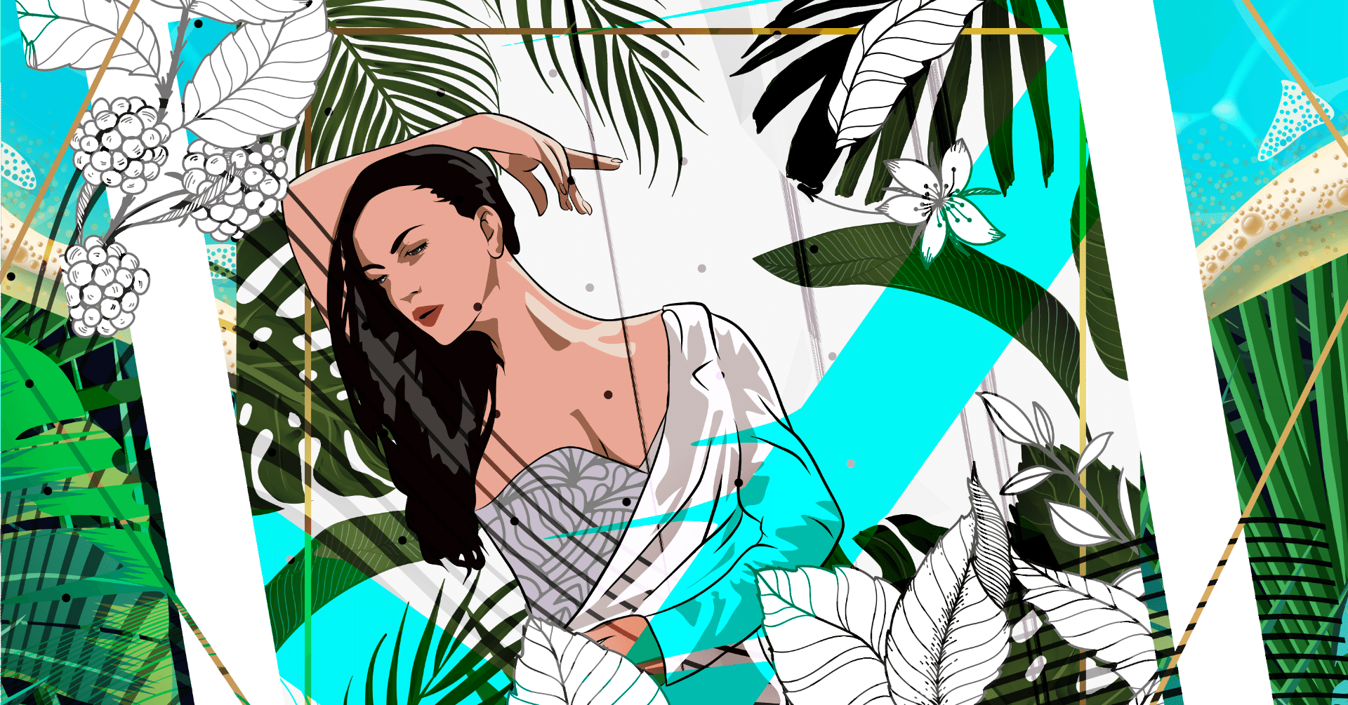 イラストに清潔感を出すには 白い四角を入れると楽 Kenny Note