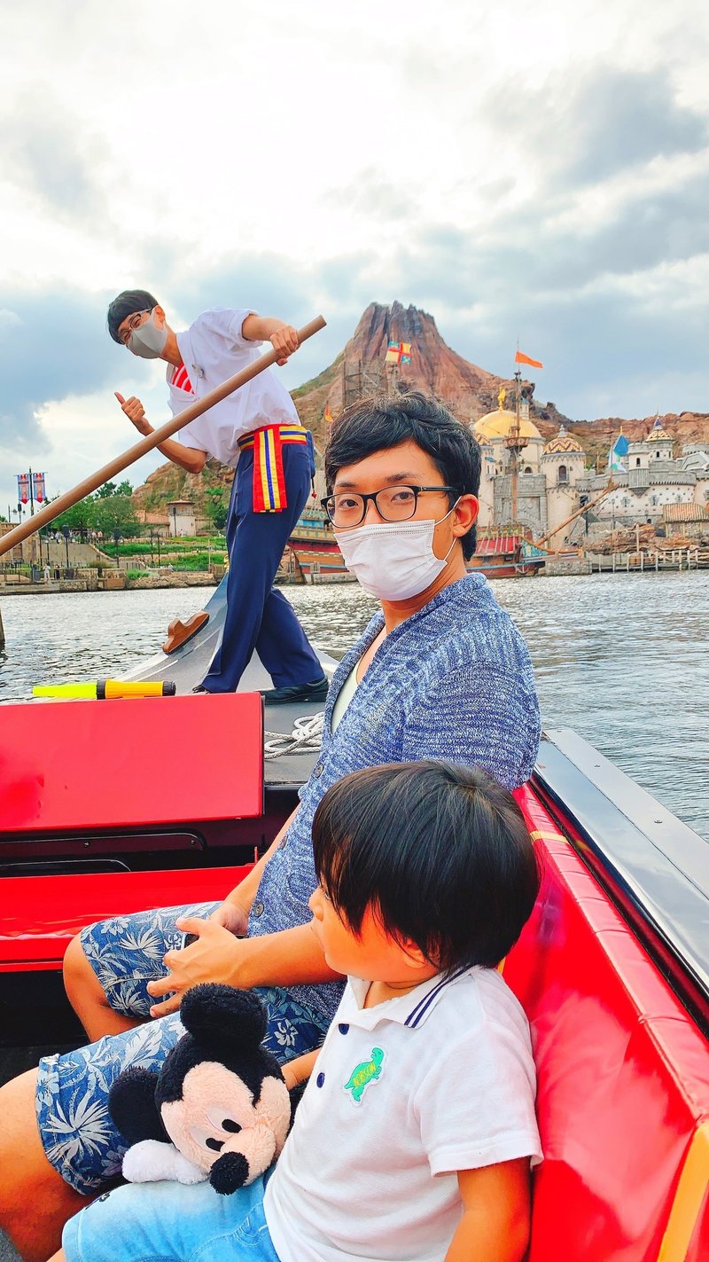 バースデー旅行vol 15 ベネチア気分を満喫 ようやく叶ったベネツィアン ゴンドラ イヴん家のディズニー旅記録 Note