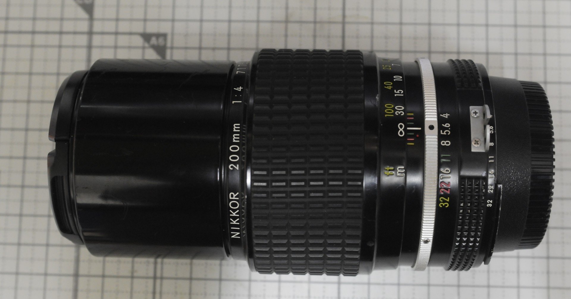 ニコンの激安中古レンズを復活させる（その５）Ai Nikkor 200mm F4｜ザブ