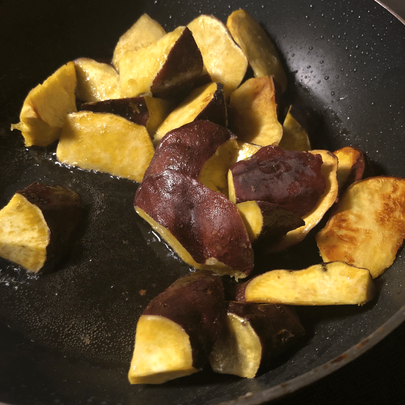 バルサミコ酢消費レシピ さつまいもと鶏肉のハニーバルサミコ酢炒め 古谷 真知子 Note バルサミコ酢消費レシピ さつまいもと鶏肉のハニーバルサミコ酢炒め 古谷 真知子 Note