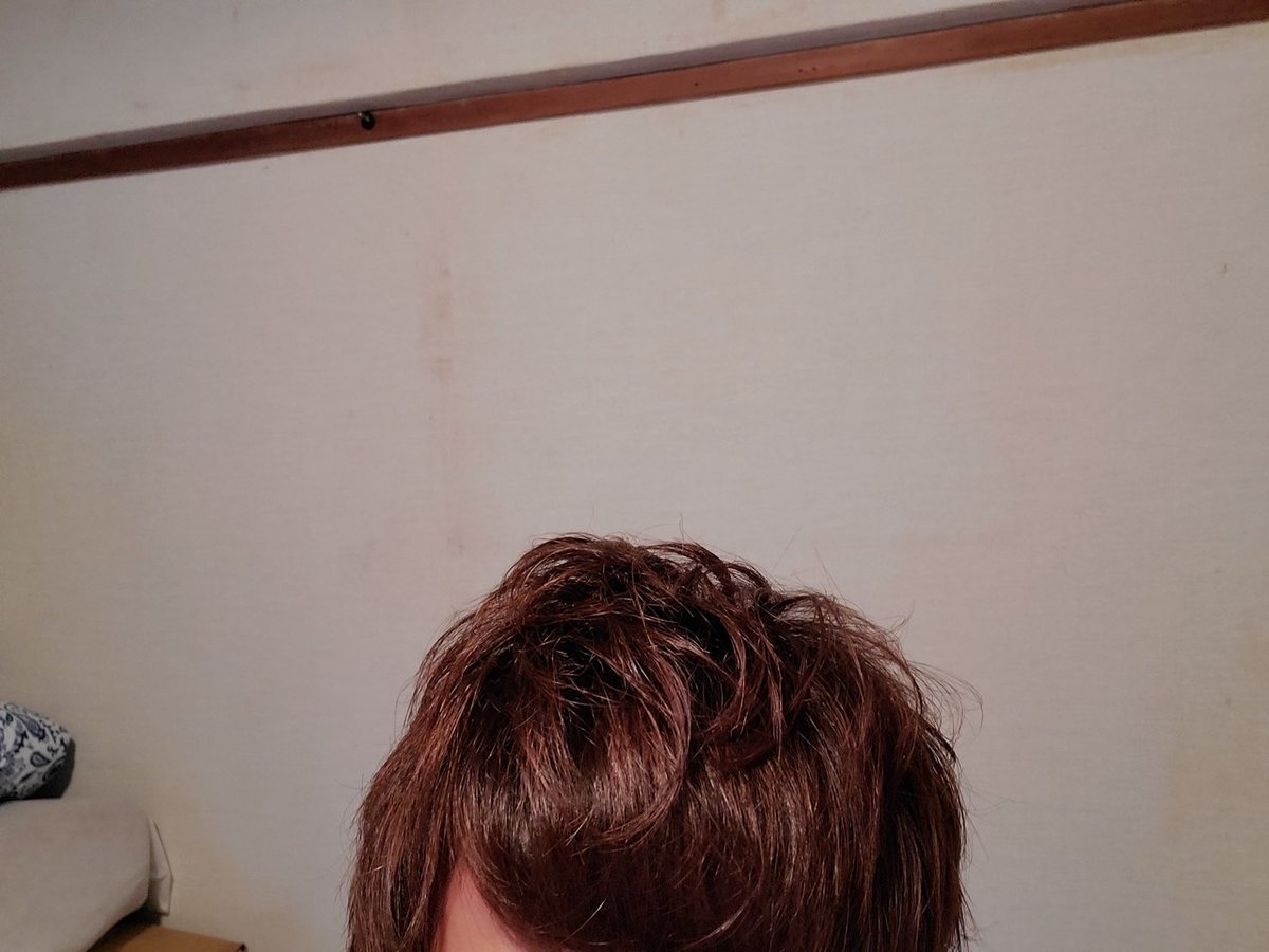 ヘアセット後