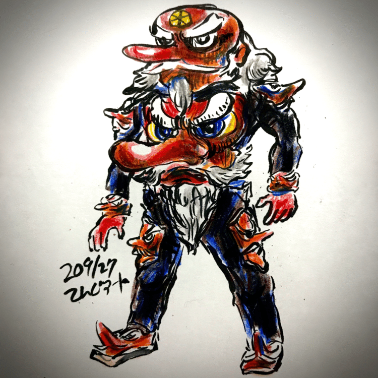 ‪天狗ライダー‬
‪tengart.thebase.in‬
‪#てんぐアート #天狗　#イラスト‬
‪ #practice　#天狗ライダー ‬