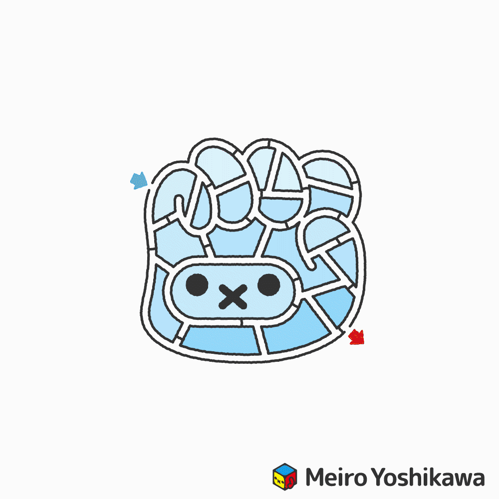 グーのぬりめいろ 無料 吉川めいろ Meiro Yoshikawa Note