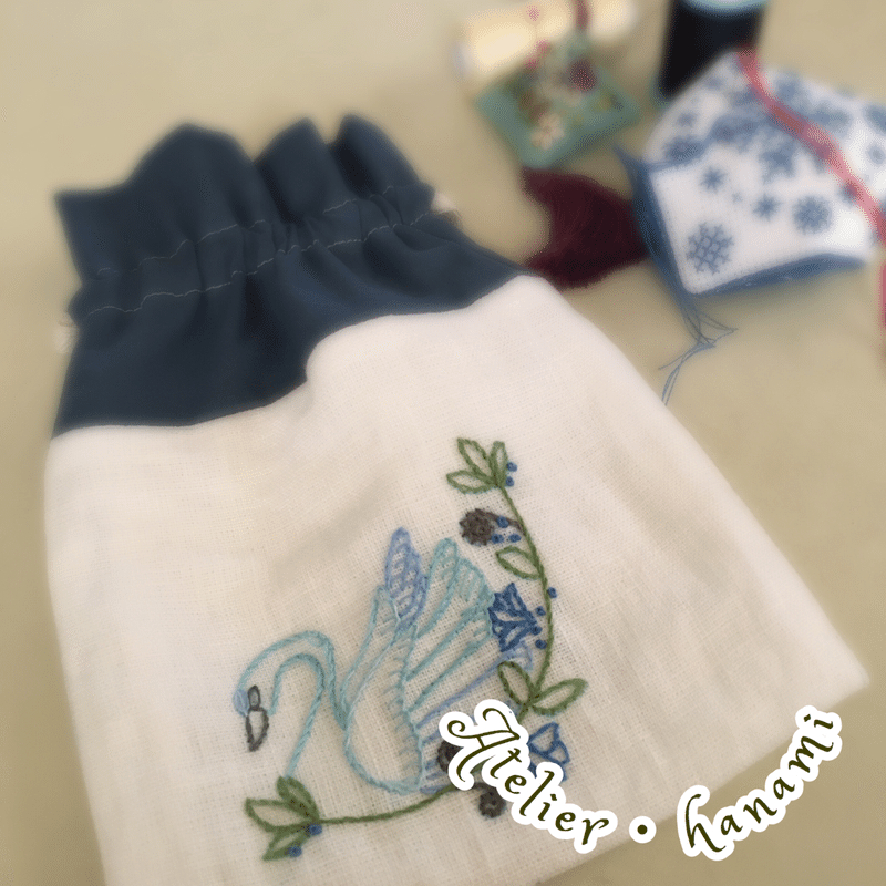 ブランケットステッチ ボタンホールステッチ Atelier Hanami Note