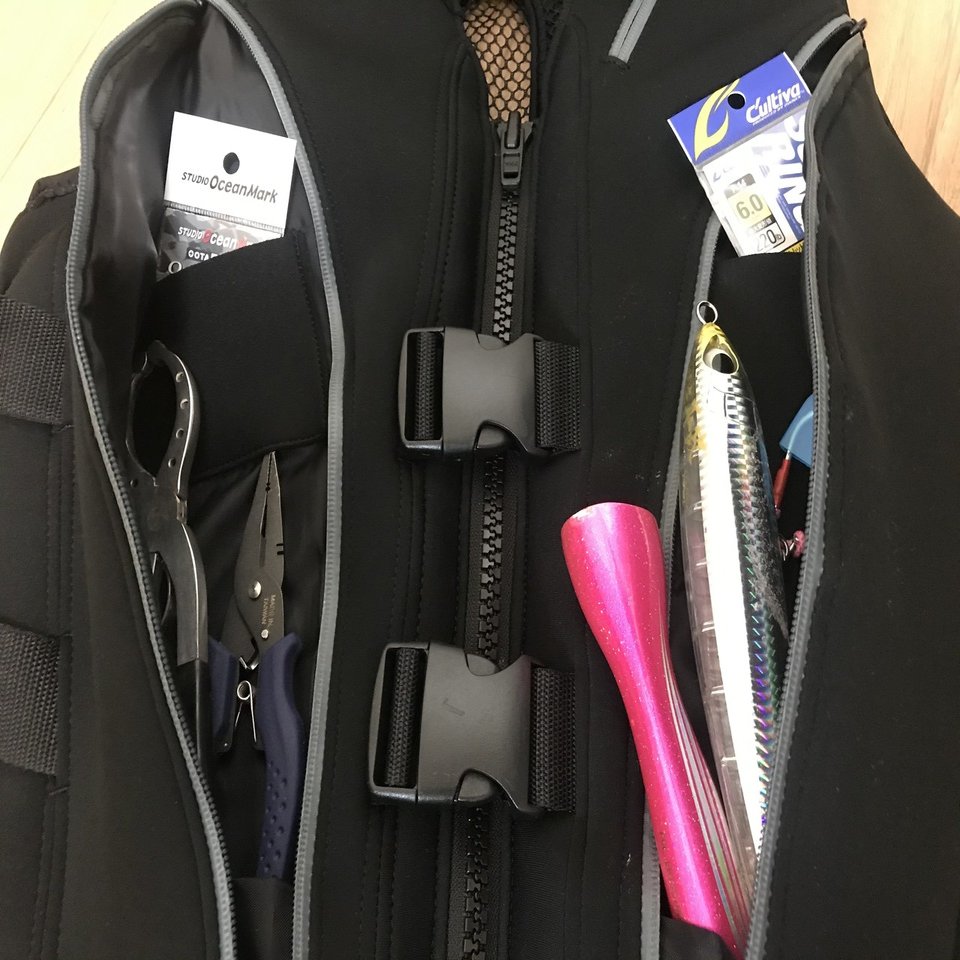 カルディバのロックショアベストが生まれ変わって新登場【撃投ボディ