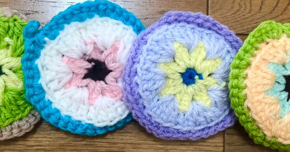 洗剤要らず 毛糸のかわいい エコたわし Shizuka Note