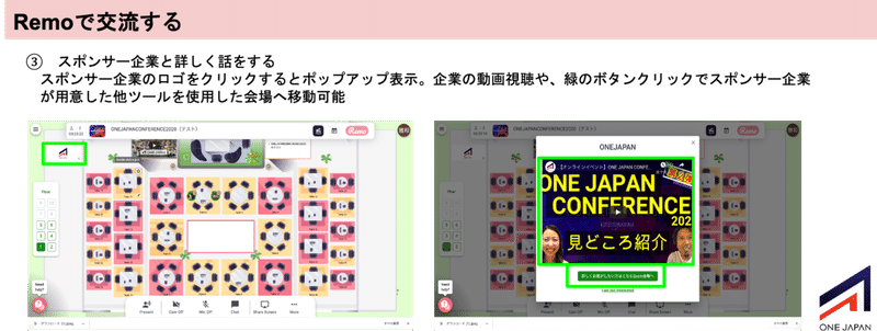 One Japan Conference を100倍楽しむ オンラインツール活用術 交流する スムーズに楽しむ編 3 3 One Japan Note