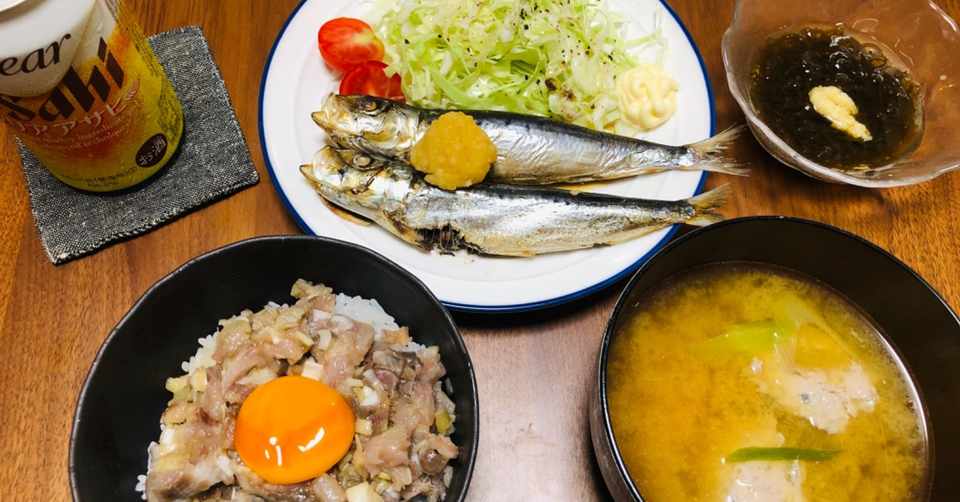 ２夜連続イワシ祭り イワシの手開き編 ケイチェルおじ Note
