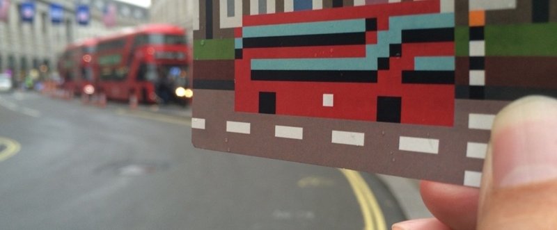 ドット絵 ロンドンバス