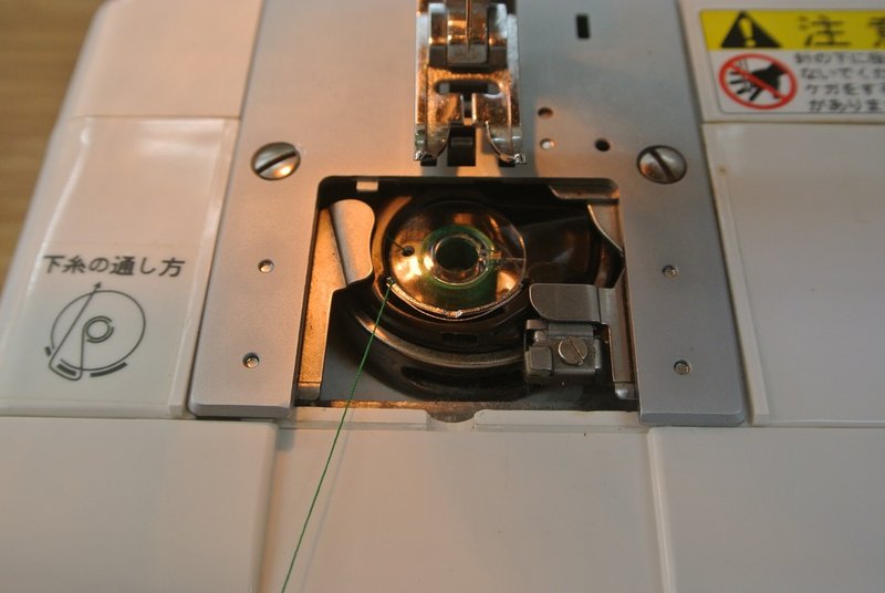 ミシンの練習 糸掛け編 ソーイングスクエア Note