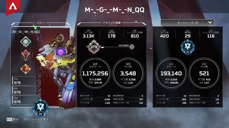 Apex Legends Pc プラチナを抜け出すまでにやったこと Mgm Note Apex Legends Pc プラチナを抜け出すまでにやったこと Mgm Note