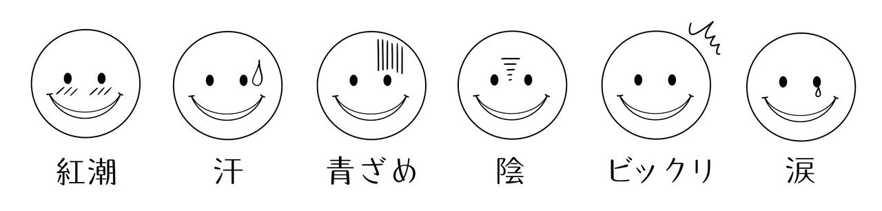 病み笑いのような複雑な表情が簡単に描ける6つのアイテム 峰村 佳 星読みbar Gift Gift開催中 Note
