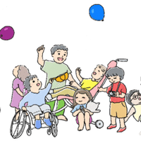 かかわりから生まれるイラスト ボッチャマンを意識して Kidsnaco きづなこ 誰もが心あたたまるイラストを Note