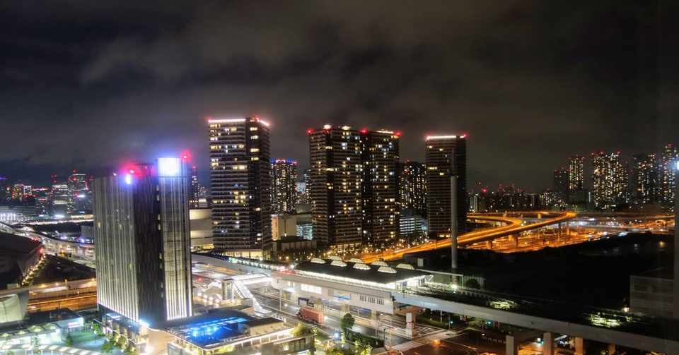 有明ワシントンホテルに泊まってお台場の夜景を撮った 小麦ジャンキー太郎 Note