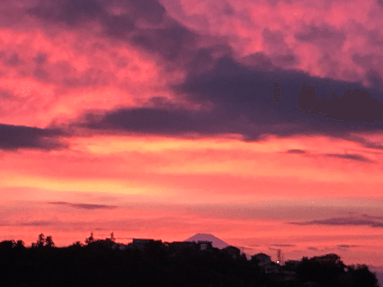 秋の夕焼け ハッピーマスター Note 秋の夕焼け ハッピーマスター Note