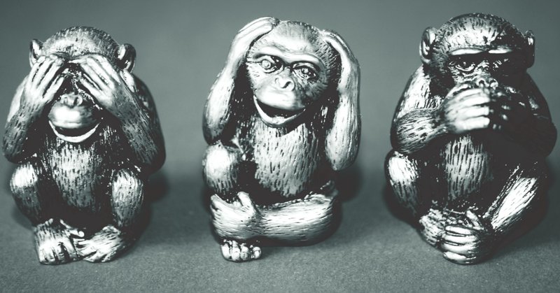 見ざる聞かざる言わざる うまく防御しないと傷つきますよね 深川 富美代 Note